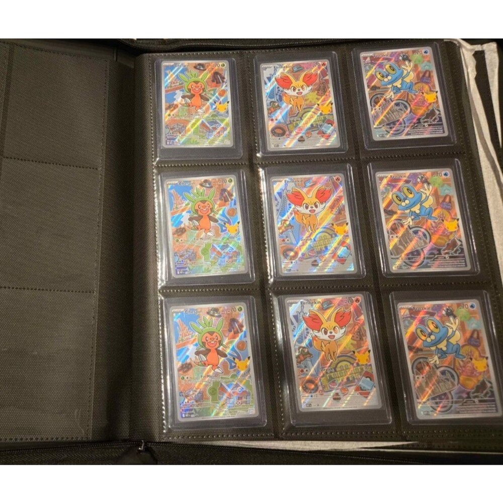 Pokemon Psyduck ASC Yellow  9 Pocket Top Loader Binder 288 Cards - Picture 3 of 6
